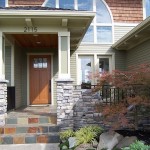 Stone Prairie - Stately, Stone-trimmed Entry Construction McMinnville - Stately, Stone-trimmed Entry