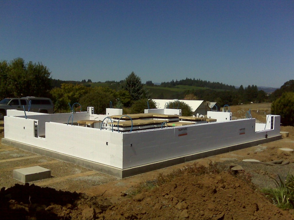 Insulating Concrete Form Blocks- Carlton Cottage Insulating Concrete Form Blocks- Carlton Cottage