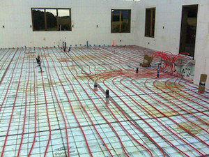 Radiant Floor Heating Green Building Winsome Construction