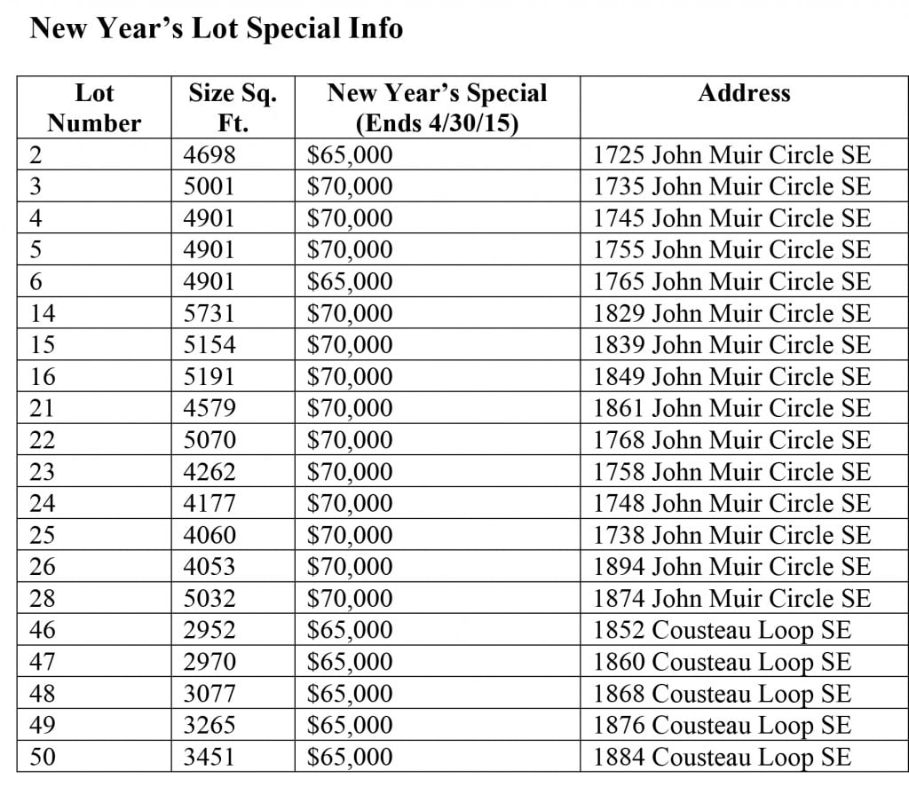 Microsoft Word - New Year's Lot Special Price Sheet.docx