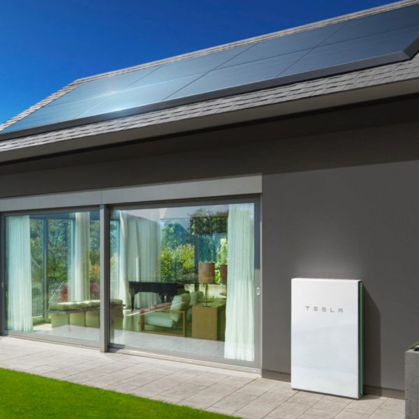 Tesla solar panels and Powerwall battery