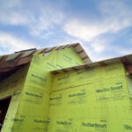 Garage roofing progress
