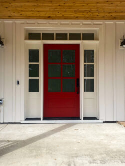 Painted Front Door